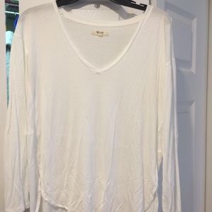 Long Sleeve Madewell V Neck